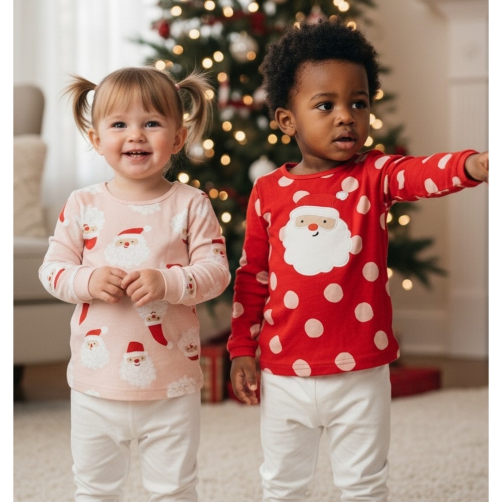 Carter's Just For You Pajama top 2 pk Size 2T Pink & Red